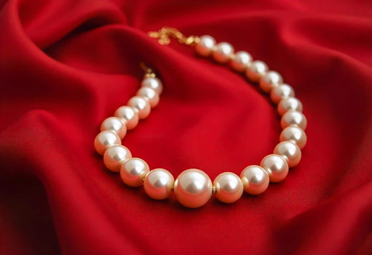 gioielli in oro e perle lusso