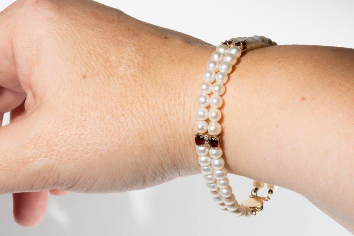 bracciale di perle