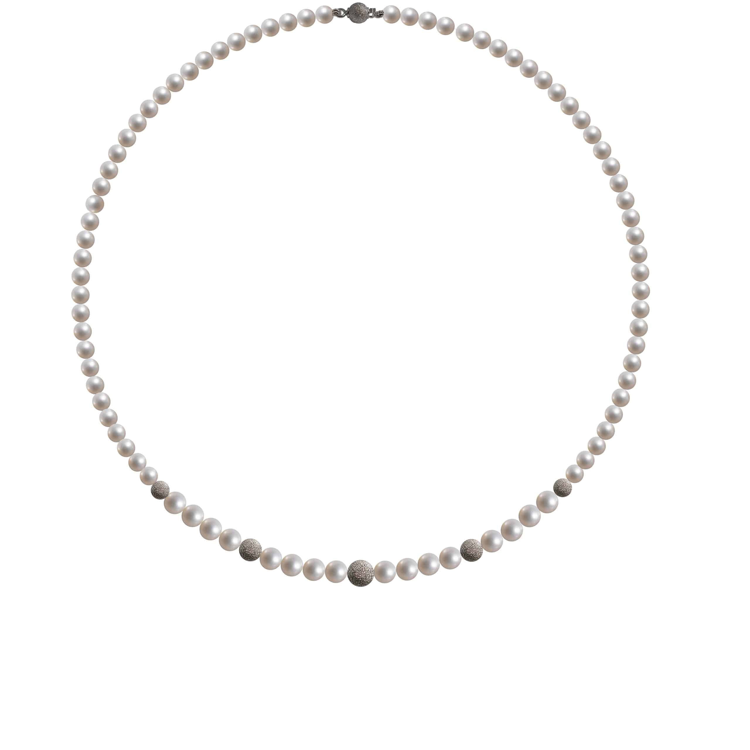 Collana Perle naturali e oro 18kt B19