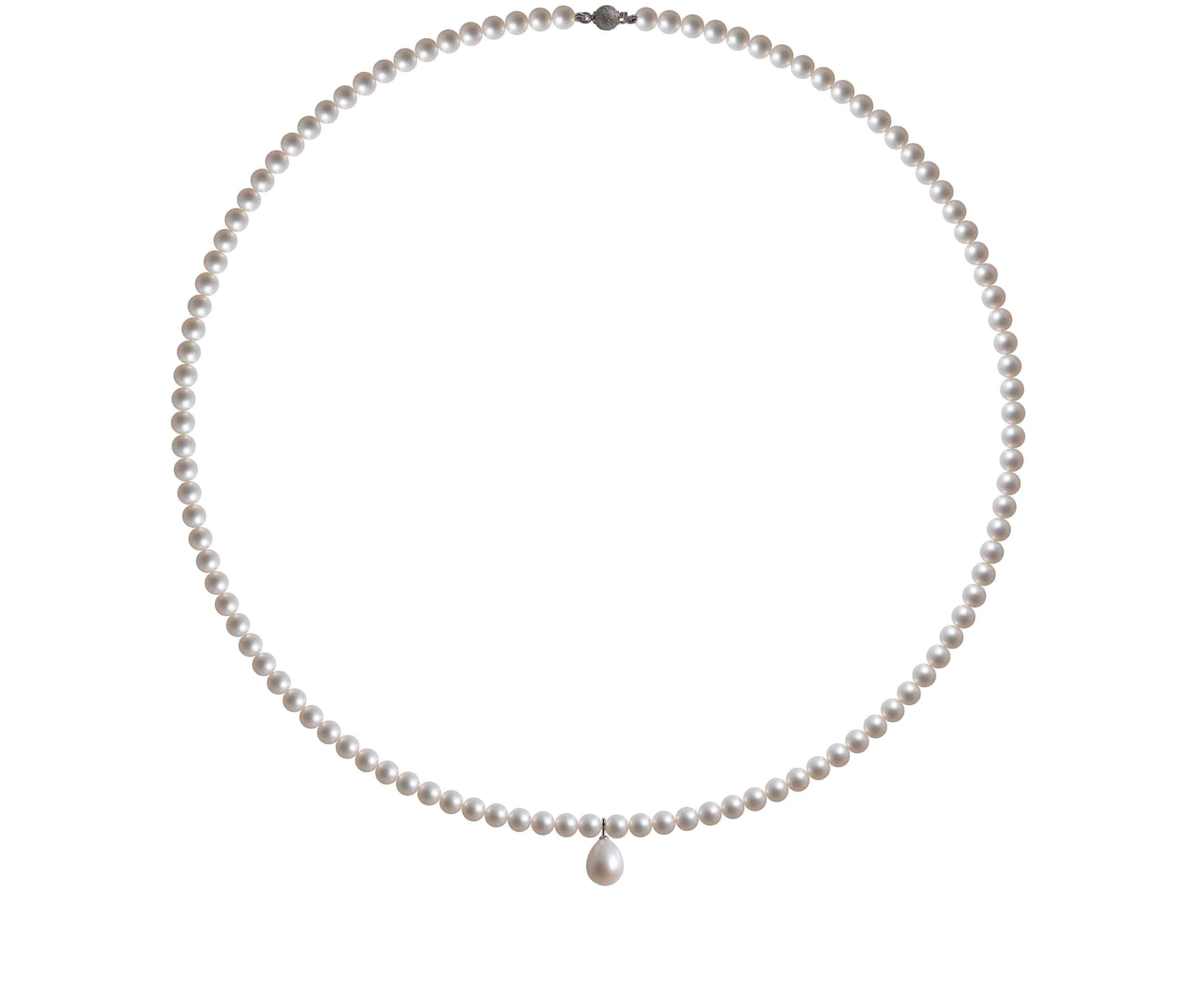 Collana perle naturali ed oro 18kt B22