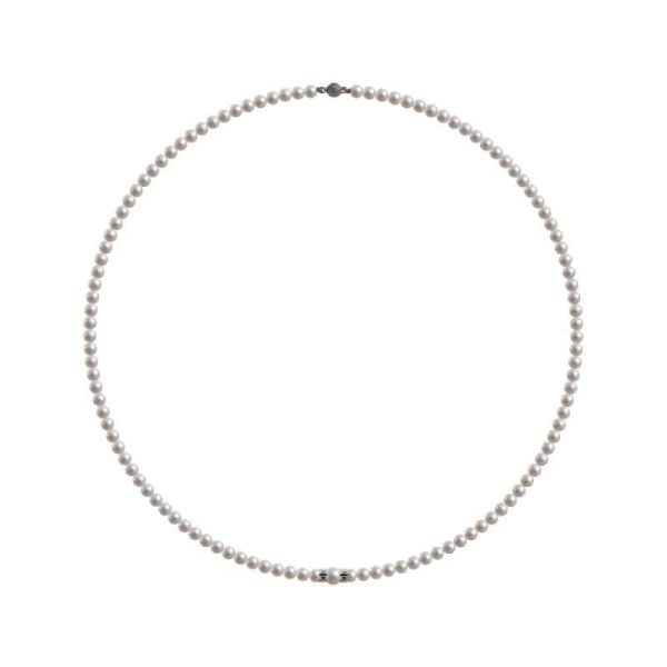 Collana perle  naturali ed oro 18kt  B21