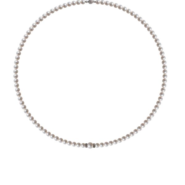 Collana Perle naturali ed oro 18kt  B25