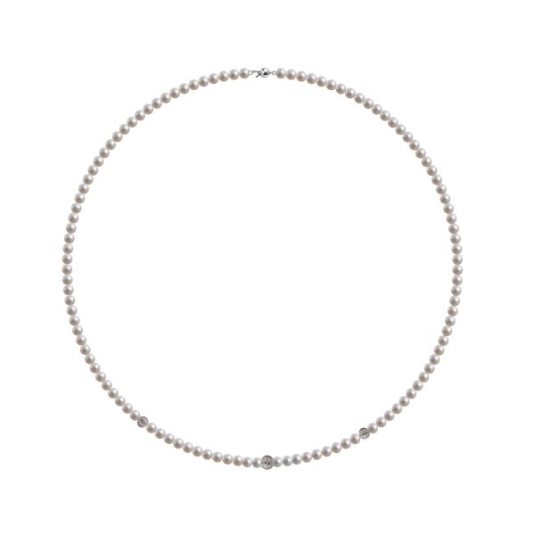 COLLANA AR 3 sfere righe